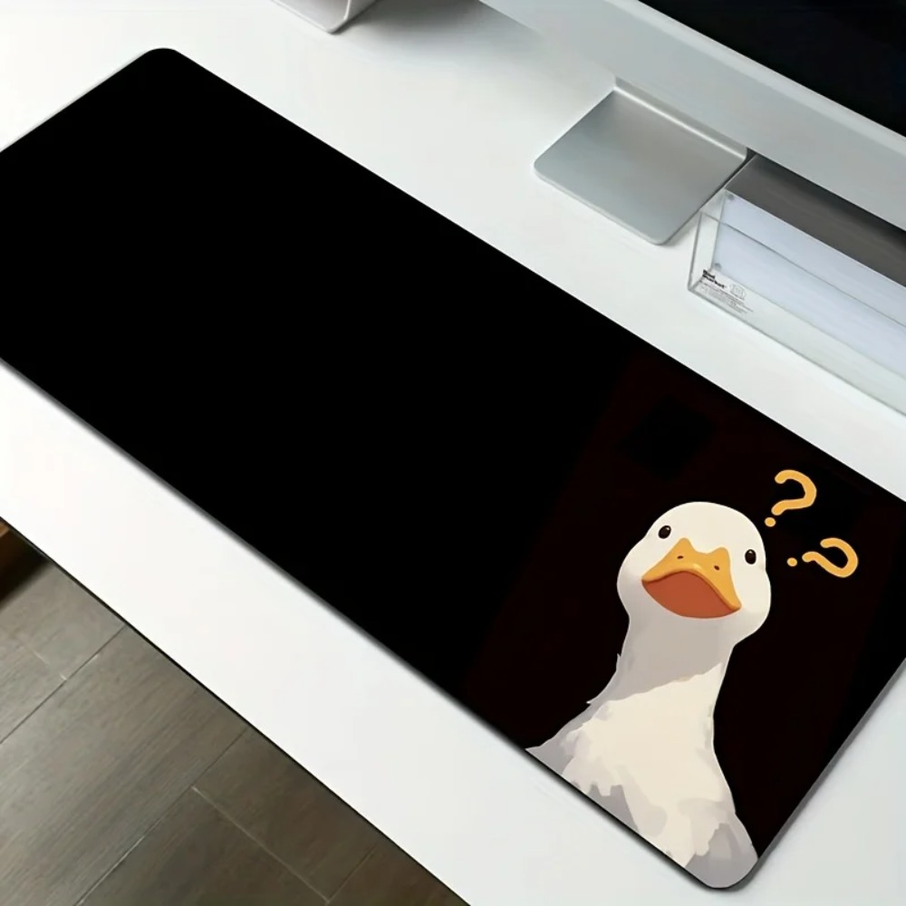 Home Office Questions - Schattig eendenthema ontwerp, vraagteken eend XXL