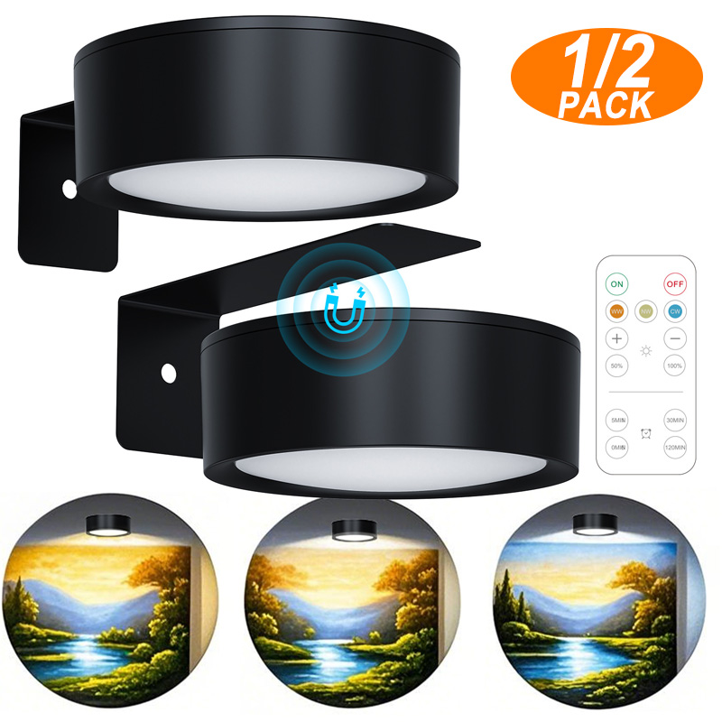 Home Office Living Room - 1pc Bureaulamp LED Magnetisch Puck Licht