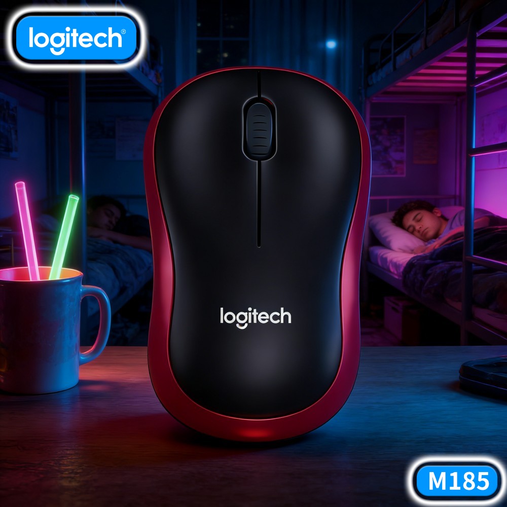 Home Office Pay - Logitech M185 draadloze optische muis met