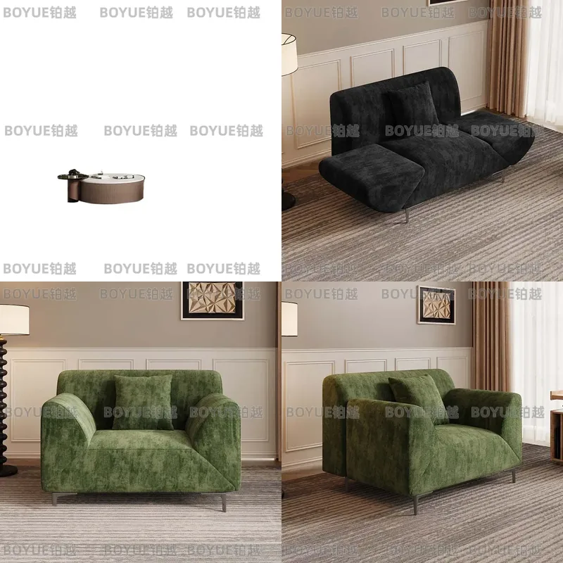 Home Office Guest Room - Luxe stoffen slaapbank voor kleine appartementen,
