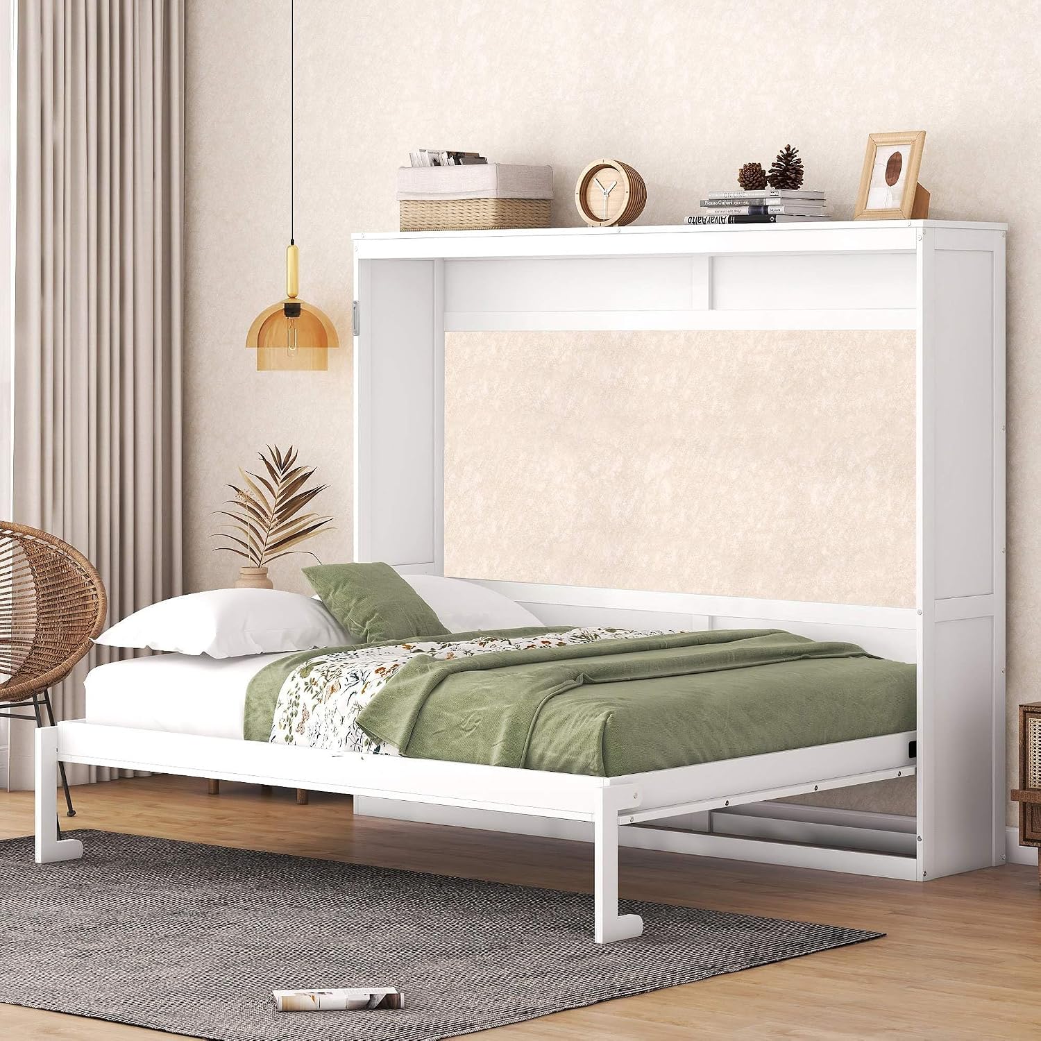 Home Office Guest Room - Volledig Uitklapbaar Wandbed, Ruimtebesparend, Voor Gastenkamer,