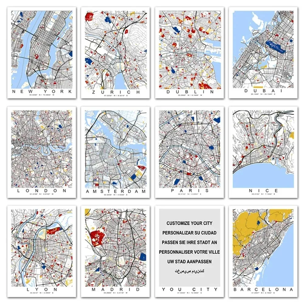 1pc Frameloze New York Londen  - Home Office Of London recensie en prijs