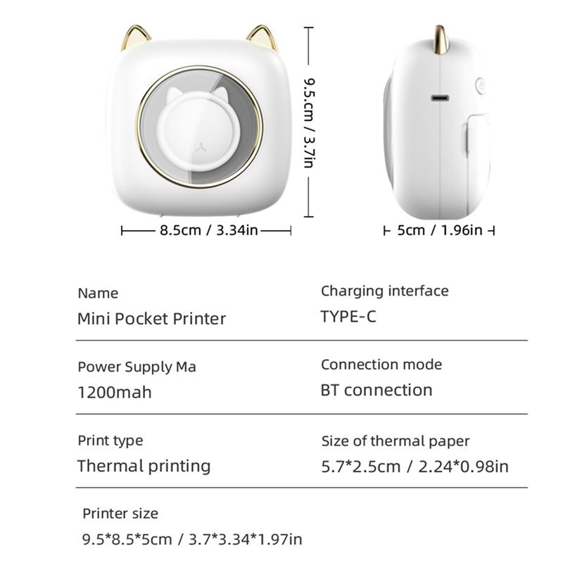 giftnew C23 Mini thermische la - Home Office Questions recensie en prijs