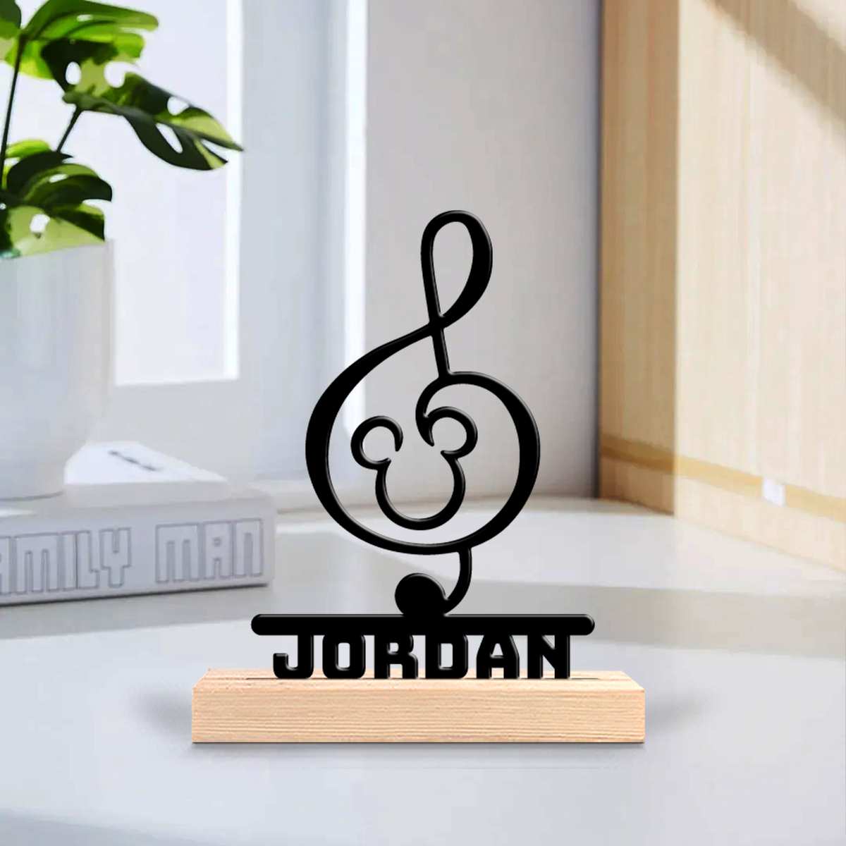 1Pc Csutom Naam Muzieknoot Hou - Home Office Gifts recensie en prijs