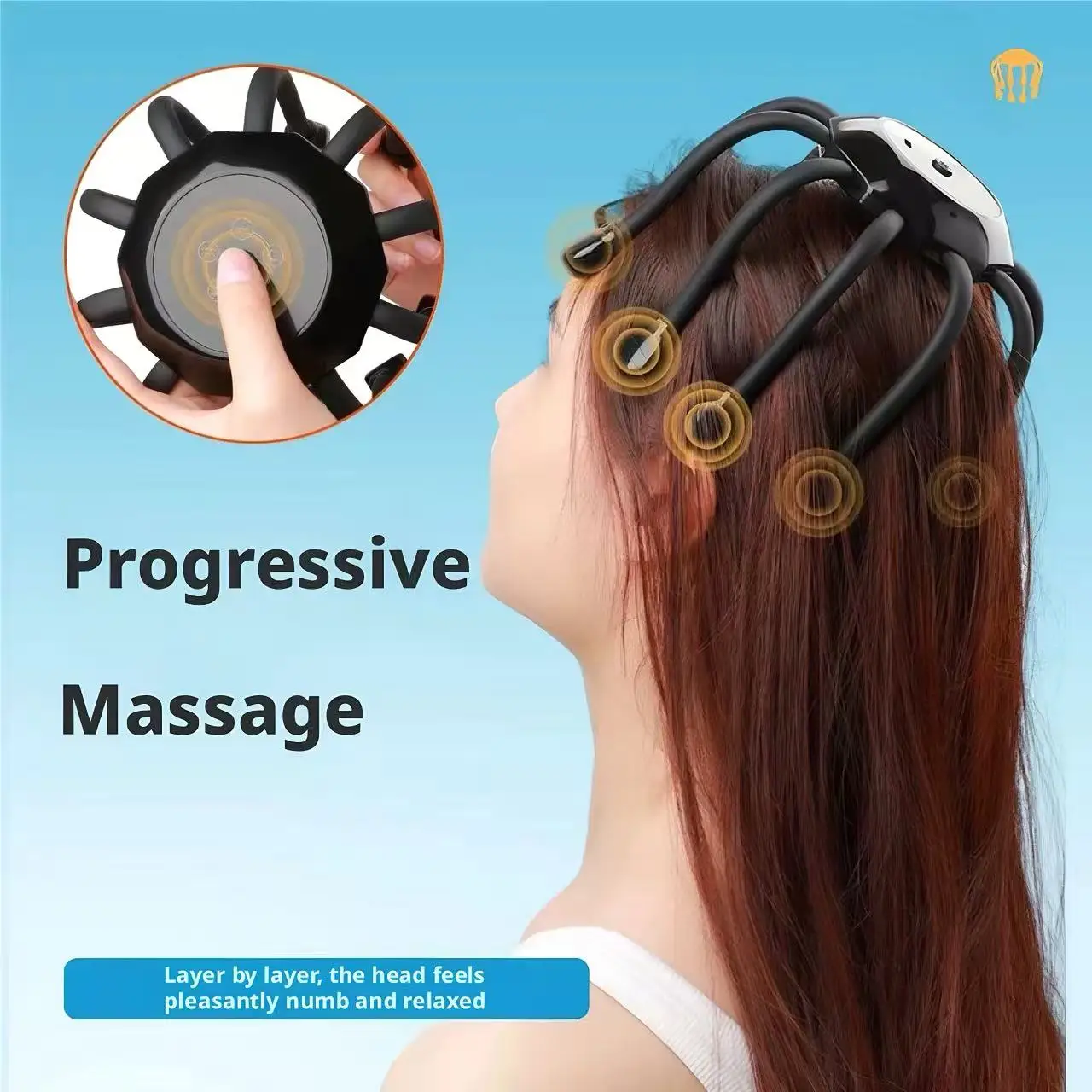 Draagbare draadloze massageapp - Home Office Head recensie en prijs