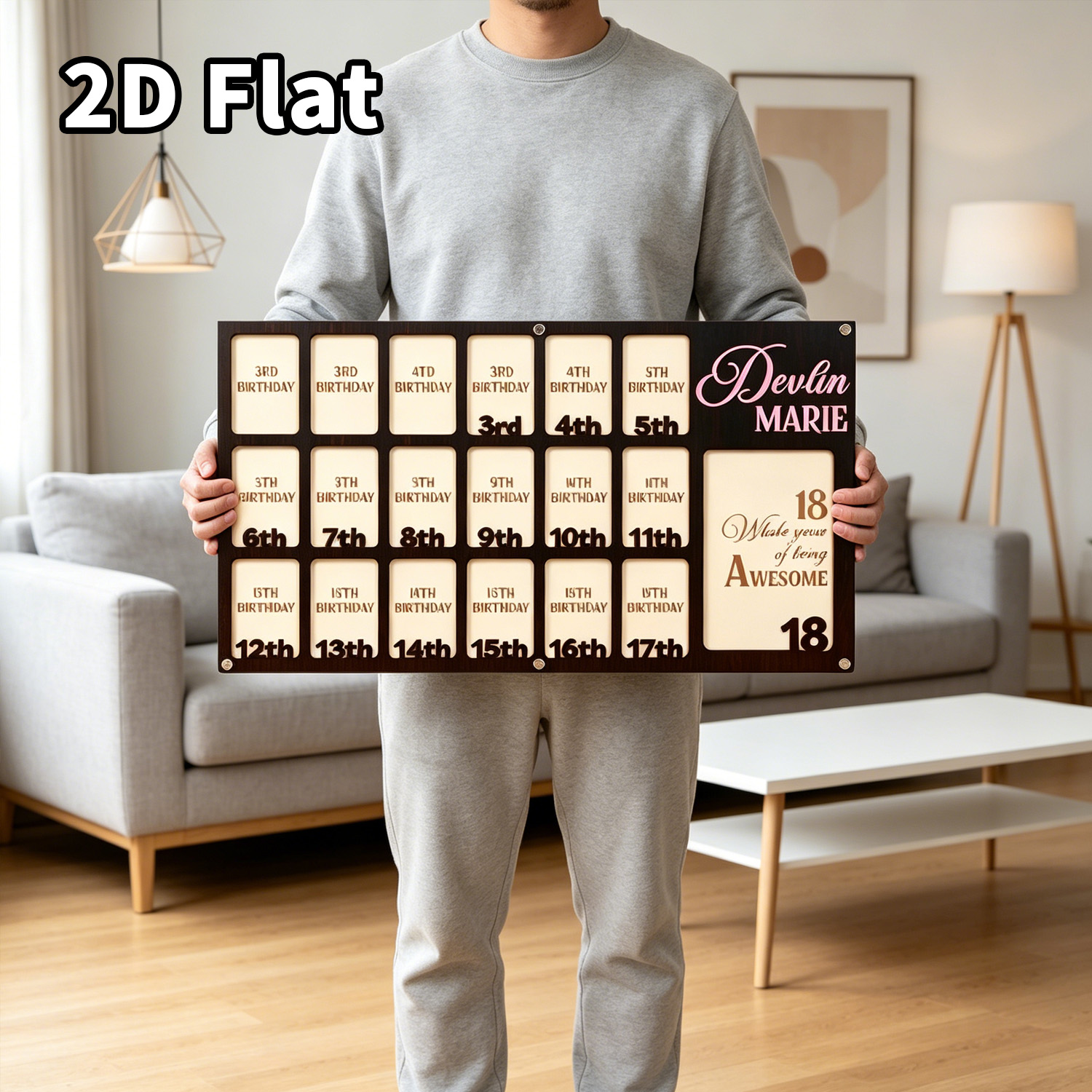 1Pc Custom Grade Fotolijst Hou - Home Office Gifts recensie en prijs