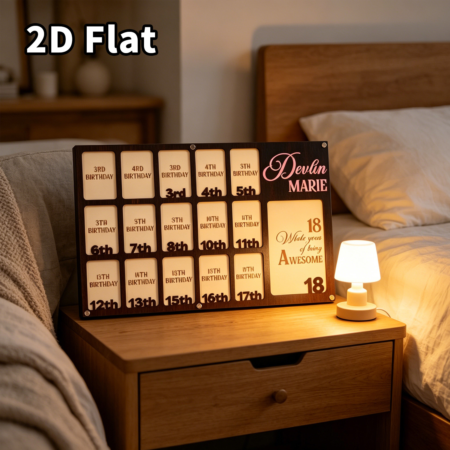 1Pc Custom Grade Fotolijst Hou - Home Office Gifts recensie en prijs