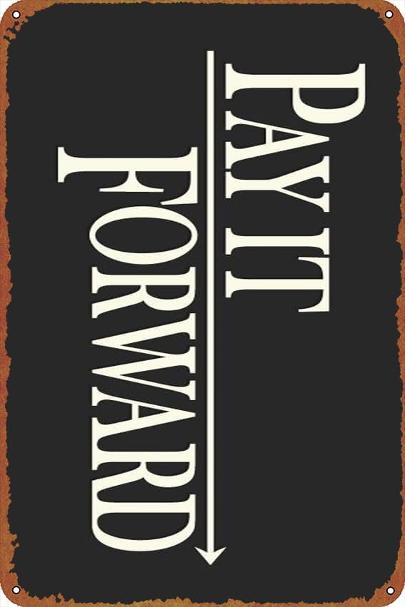 Pay It Forward Poster Vintage  - Home Office Pay recensie en prijs