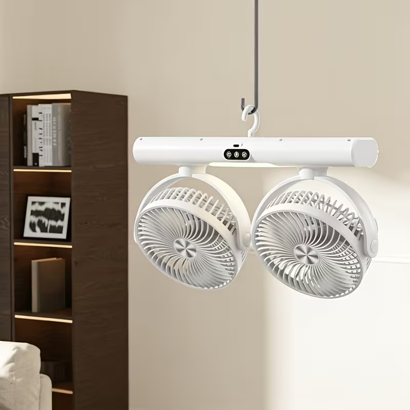 Dubbele-circulatie ventilator  - Home Office Head recensie en prijs