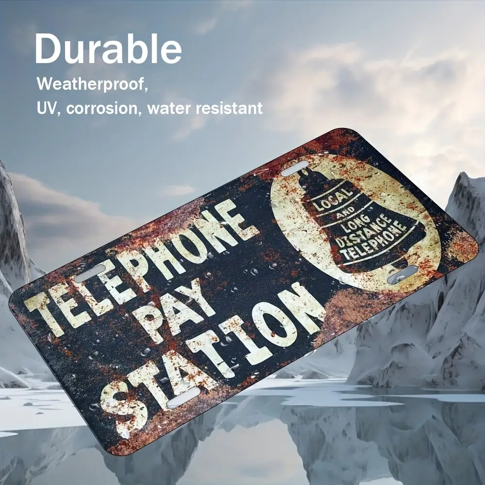 Tin Sign - Telefoonbetaalstati - Home Office Pay recensie en prijs