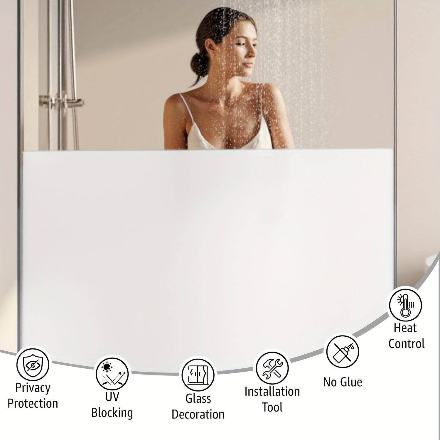 Witte matte privacy raamfolie, - Home Office Ideas recensie en prijs