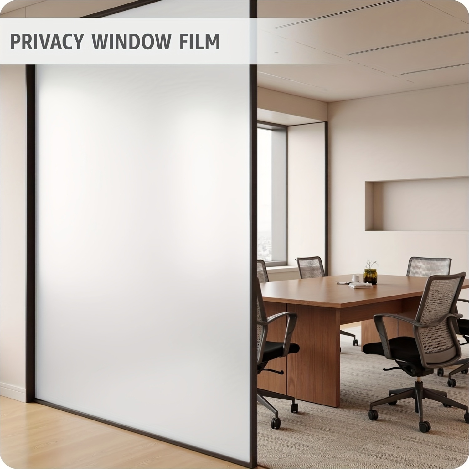 Witte matte privacy raamfolie, - Home Office Ideas recensie en prijs