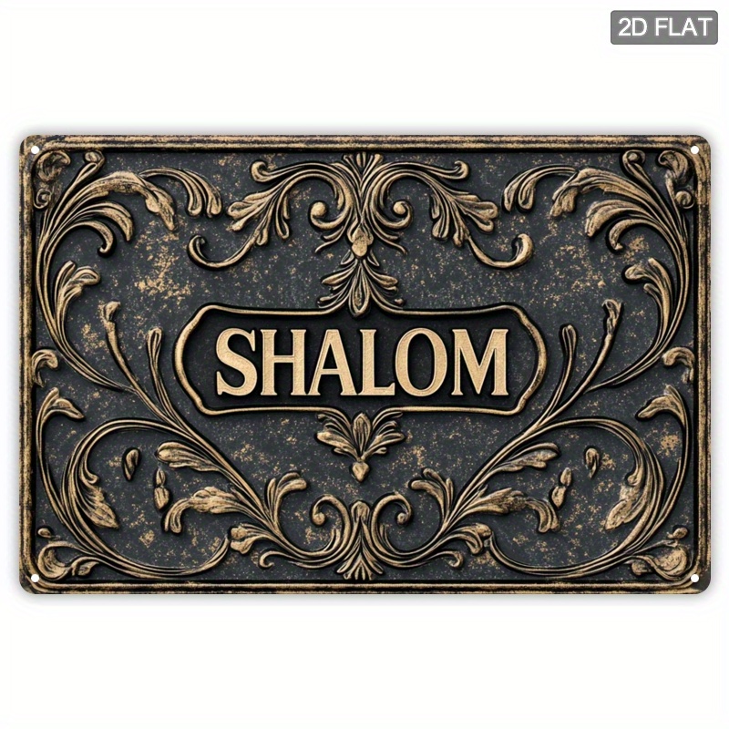 CIFBUY Vintage Shalom aluminiu - Home Office Decor recensie en prijs