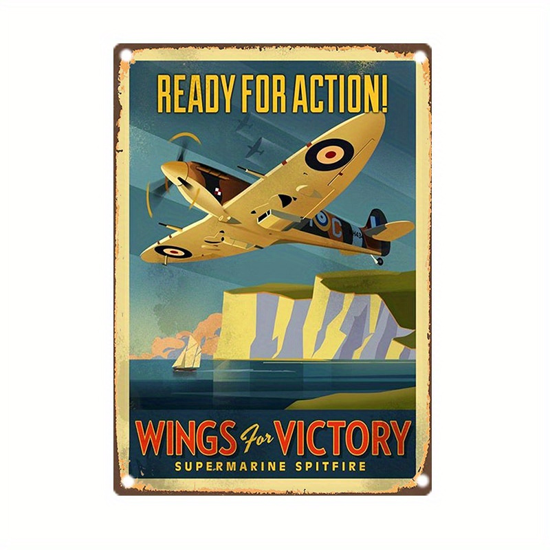 Vintage Supermarine Spitfire m - Home Office Ideas recensie en prijs